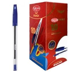 Caneta Esf. Krish Famix AZ C/50 Ponta 1.0 R-FCEK