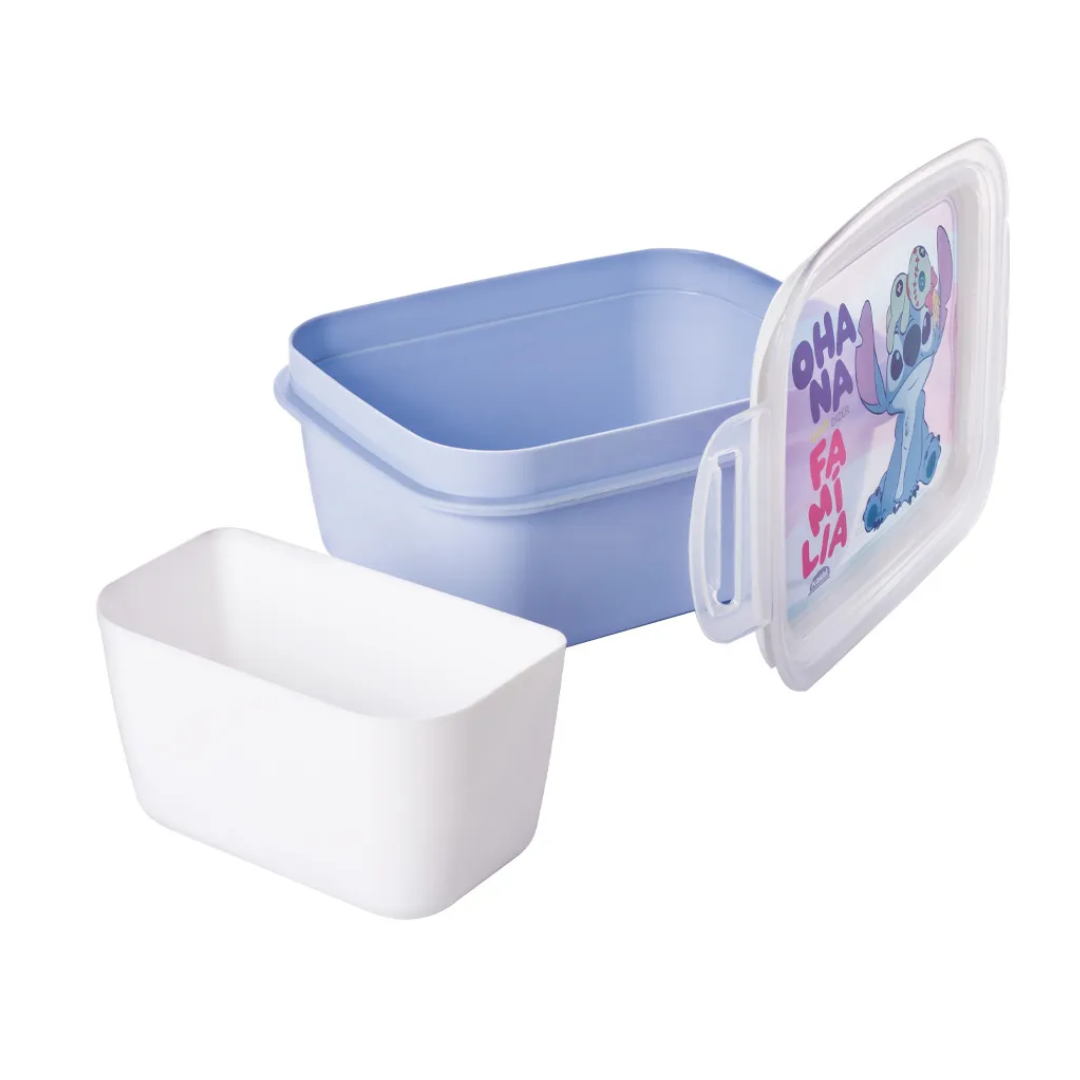 Kit Garrafa+ Marmita Stitch plasutil R-15633 - Imagem 2