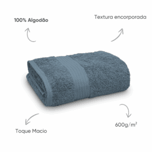 Toalha Banho Intense 70x1,40cm indigo Appel 608 - Imagem 2
