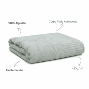 Toalha Banho Velvet Flow 68x1,40cm Lunar Appel1162 - Image 3