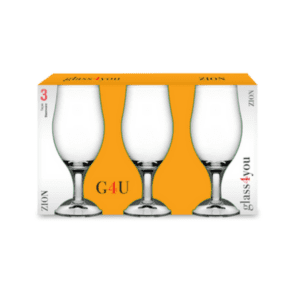 CJ Taças 300ml C/3pçs Zion Class H 1842