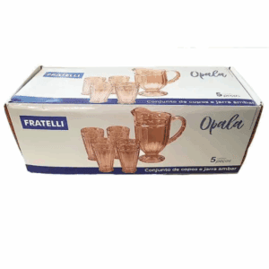 Conjunto Jarra e copos Ambar 5pçs Fratelli-R578119 - Image 2