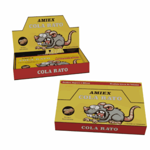 Cola Rato Veneno Display C/20un Amiex R-1320