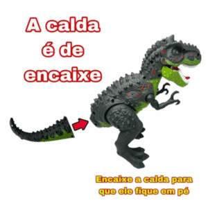 Brinq. Dinossauro Com luz e Som 99Toys 190454 - Image 5