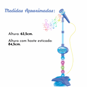 Briquedo Microfone Singer Star AZ 99Toys 25072 - Image 3