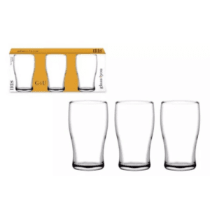 CJ Copos Cerveja C/3pçs 285ml Iris Class H 1839