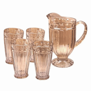 Conjunto Jarra e copos Ambar 5pçs Fratelli-R578119