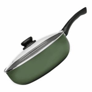 Frigideira C/tampa  24cm AA VD  Panelux R-2473