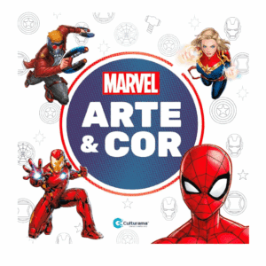 Livro Arte e Cor Marvel P/ Colorir Culturama 0016 - Image 3