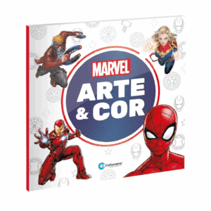 Livro Arte e Cor Marvel P/ Colorir Culturama 0016