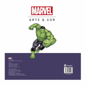 Livro Arte e Cor Marvel P/ Colorir Culturama 0016 - Image 2