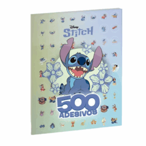 Livro Colorir C/500 Adesivos Stitch Culturama 8937