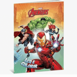 Livro Ler e Colorir Marvel Sortido Culturama 3441 - Image 6