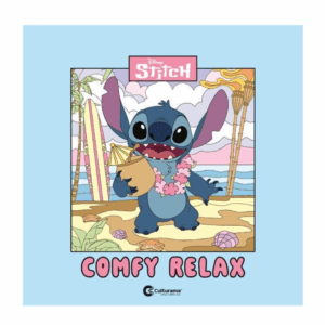 Livro Stitch Comfy Relax Culturama 2484