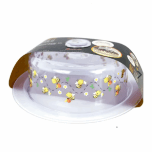 Porta Bolo Cristal Estampa Abelha 6 keita K50 - Image 3