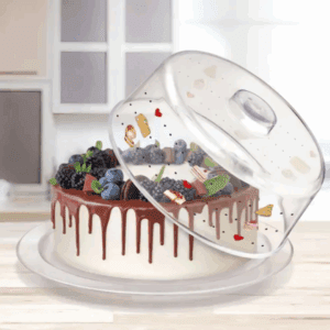 Porta Bolo Cristal Estampada Coração 6 Keita K51 - Image 2