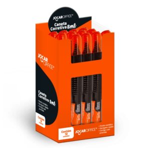 Corretivo Caneta 8ml C/12un Jocar Office R-10181