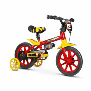 Bicicleta MotorX VM/AM Aro 12 C/Rodas Nathor 0048