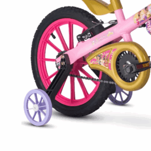 Bicicleta Princesas RS/Dourado Aro 16 Nathor - Image 4