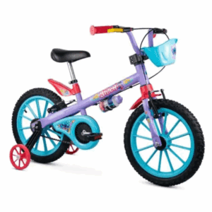 Bicicleta Stitch LL/AZ/ C/Rodas Aro 16 Nathor 0008