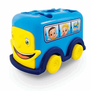 Brinq. Baby Car Numeros C/6pçs GGB R-165