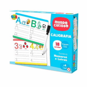 Brinq. Caligrafia Numeros Letras C/18C GGB Rf-1140
