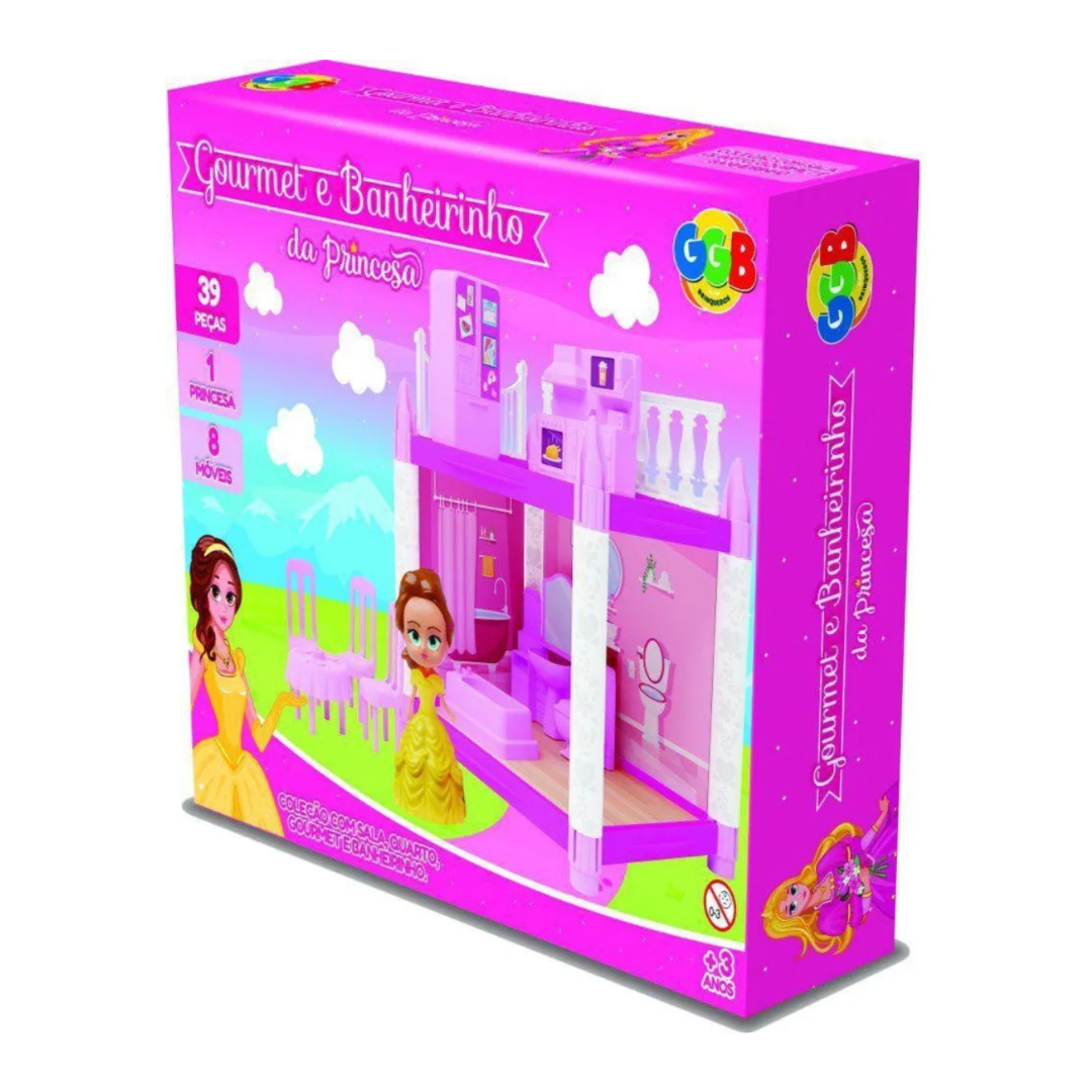 Brinq. Gourmet e Banheiro Princesa GGB R-420