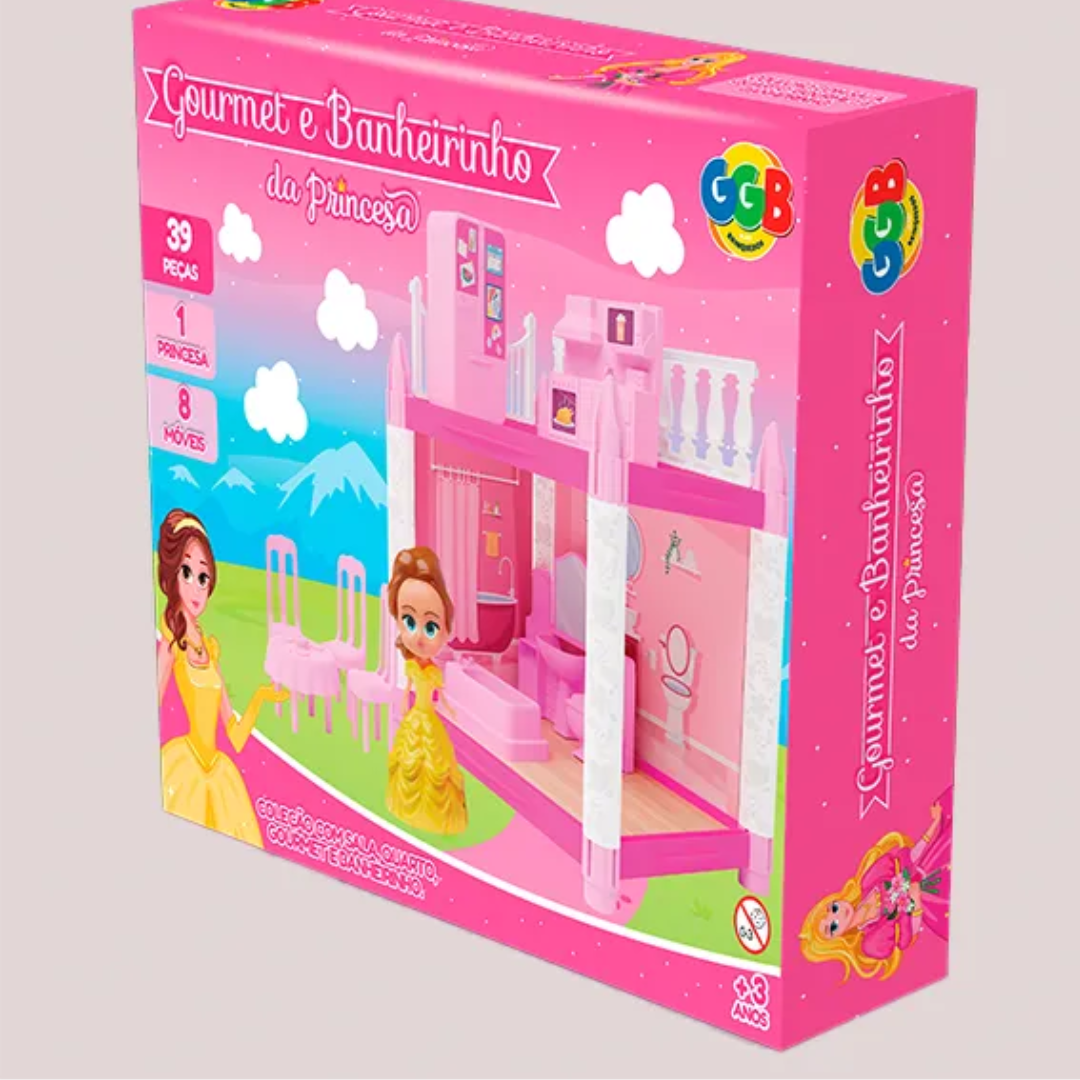 Brinq. Gourmet e Banheiro Princesa GGB R-420 - Imagem 3