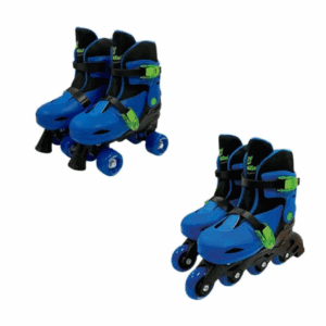 Brinq. Patins 2x1 Acess 34-37 AZ/PT Fenix PK2-01P - Image 7