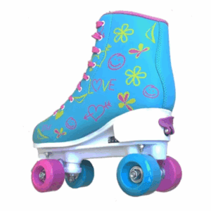 Brinq. Patins 4 Rodas AZ/RS Tam 35-38 Fenix RL-07A - Image 5