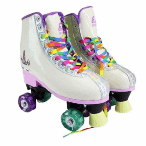 Brinq. Patins 4 Rodas Luz Unicór 35-38 Fenix RL-08 - Image 3