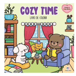 Brinq.Cozy Time Livro de Colorir Ciranda R- 2052-1
