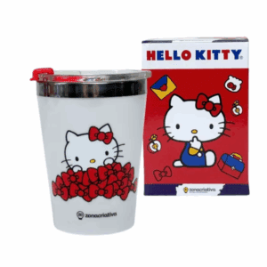 Copo C/tampa H. Kitty 300ml Zona Criativa 10025962 - Image 5