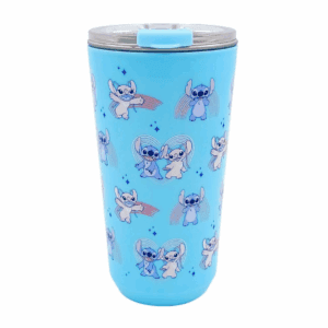 Copo tampa Stitch Love 500ml Zona Criati  10025652