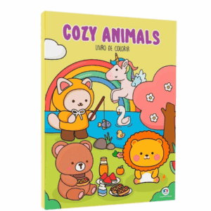 Cozy Animals Livro de colorir Ciranda 2165-8