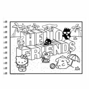 Cozy coloring book Hello K. Ciranda 2368-3 - Image 2