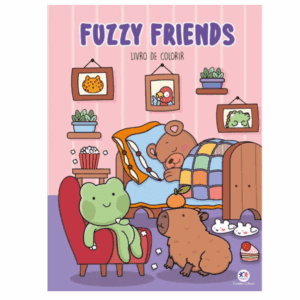 Fuzzy Friends Livro de colorir Ciranda 2169-6