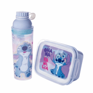 Kit Garrafa+Marmita Stitch Plasutil R-15633