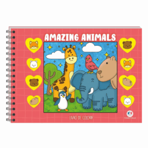 Livro Aprend. animais colorir Ciranda 7046-7