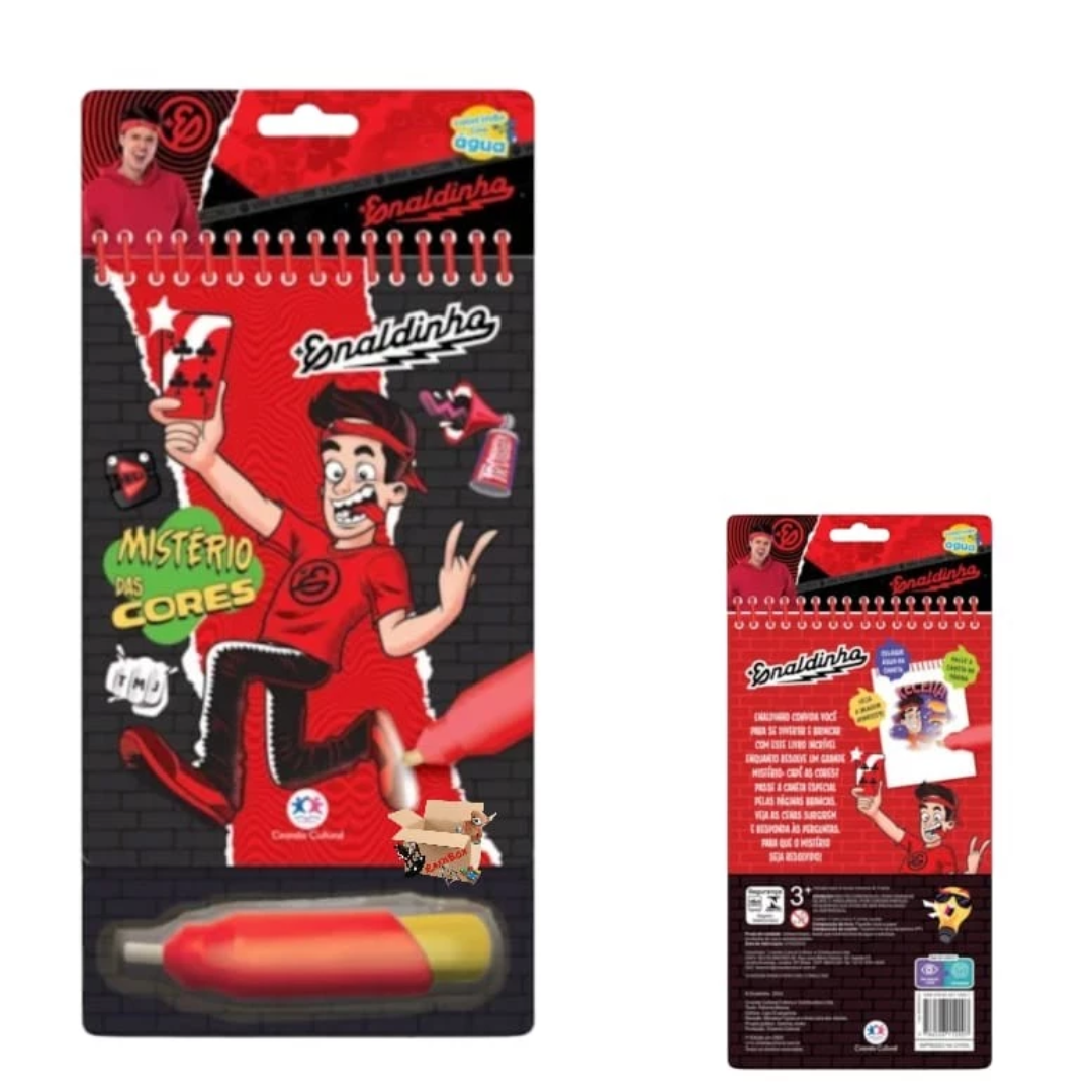 Livro Aquarela Mister cor Enaldinho Ciranda 1200-7 - Imagem 3