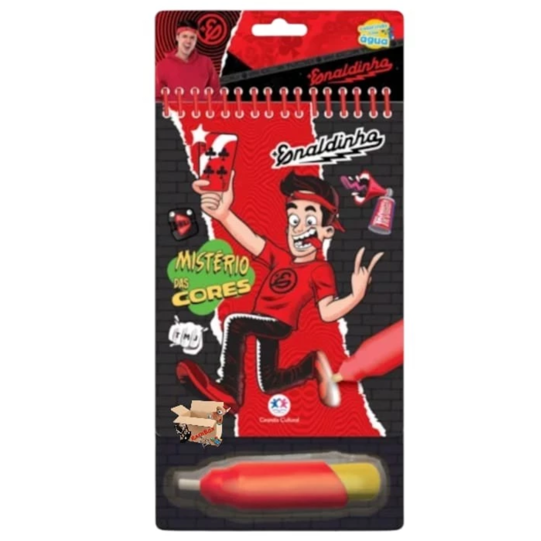 Livro Aquarela Mister cor Enaldinho Ciranda 1200-7