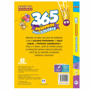 Livro G. pintadinha 365 Des colorir Ciranda 100-6 - Image 2