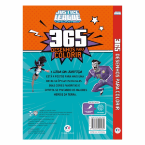 Livro L. Justiça 365 Desenh Colorir Ciranda 208-9 - Image 2