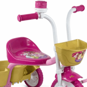 Triciclo C/Cesta Princesas RS/Dourado Nathor 0002 - Image 3