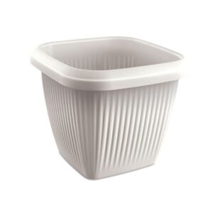 Vaso Prat Quadrado 0,5L Cinza Concr Usual R-1000