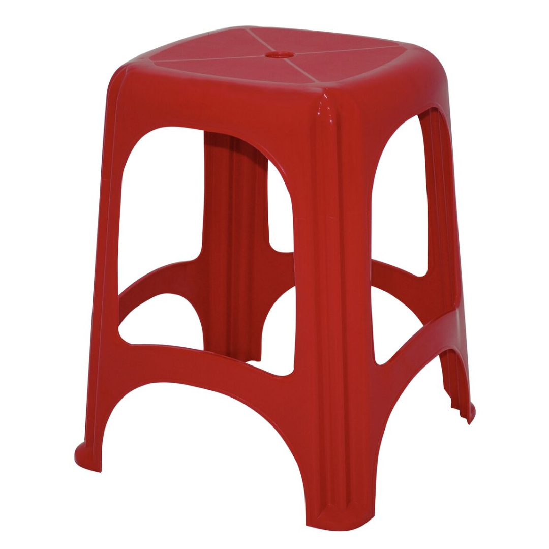 Banqueta Niteroi Vermelha Tramontina R-92411040