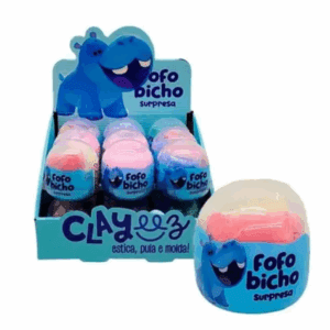 Brinq. Clayeez Surp. Fofobicho 12g Gelelé 2393