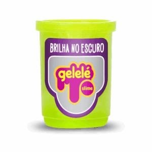 Brinq. Slime 110g 4x24 Brilha Escuro Gelelé 0924
