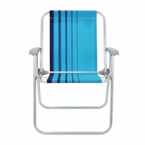 Cadeira Praia Aluminio AZ/AZ Tramontina R-92900002