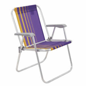 Cadeira Praia Aluminio RX/AM Tramontina R-92900003